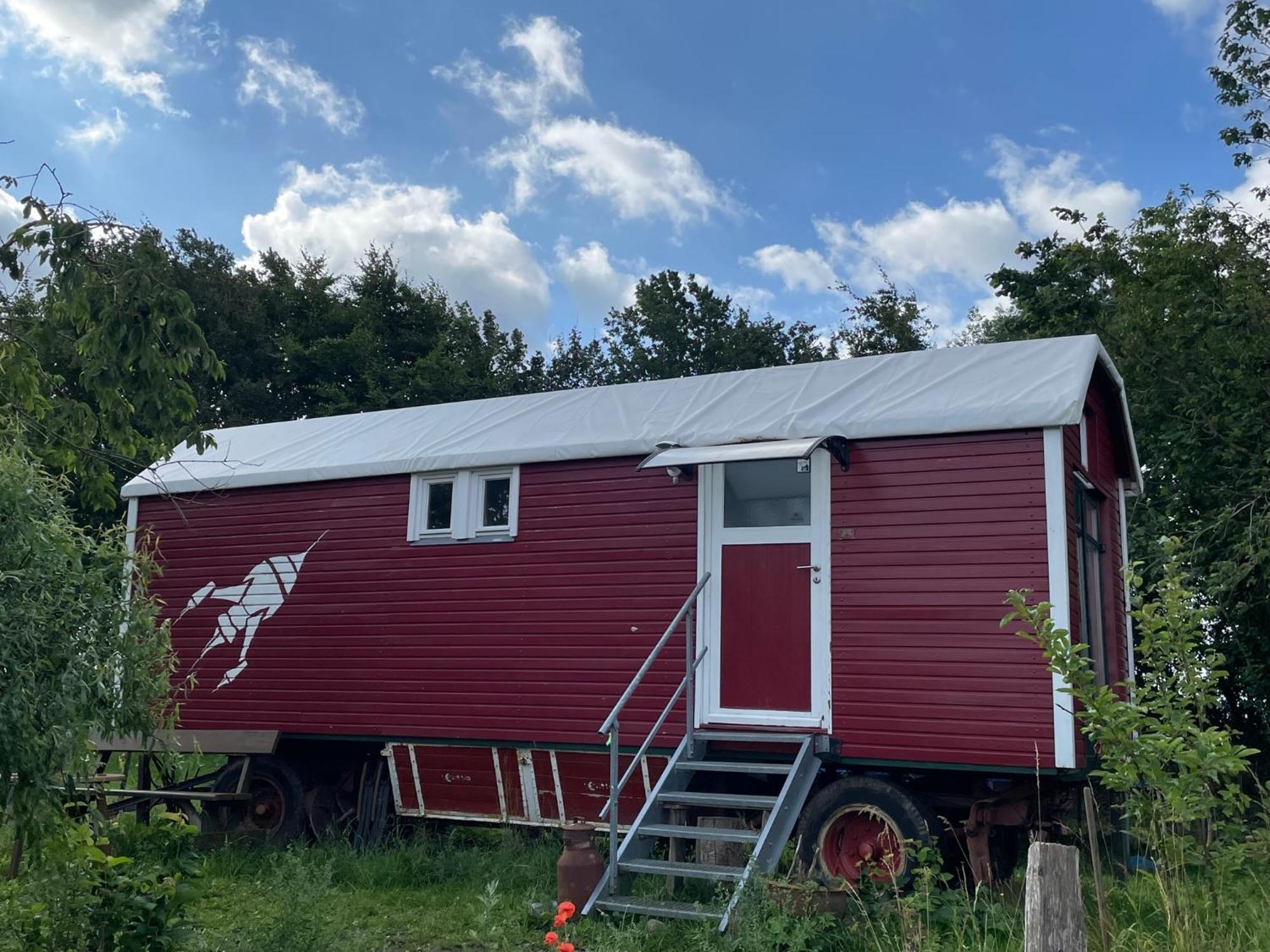 Zirkuswagen Nahe Ostsee Und Schlei Wagersrott Экстерьер фото